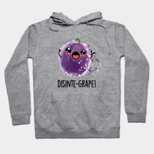 Disinte-grape Cute Disintegrating Grape Pun Hoodie